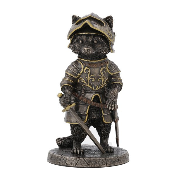 Sir Laveur Raccoon Man at Arms Statue - for just $33! 