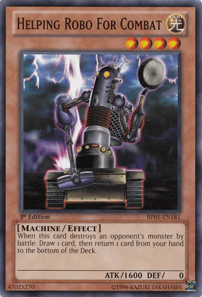 Helping Robo for Combat [BP01-EN181] Common - for just $0.10! 