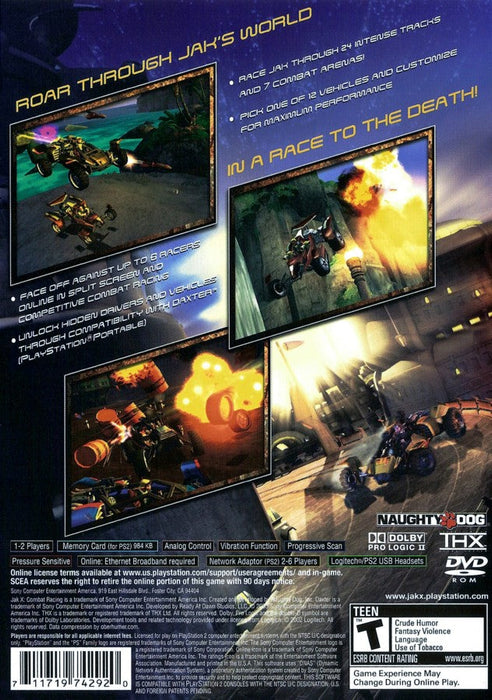 Jak X: Combat Racing – PlayStation 2 (PS2) - for just $9.99! 