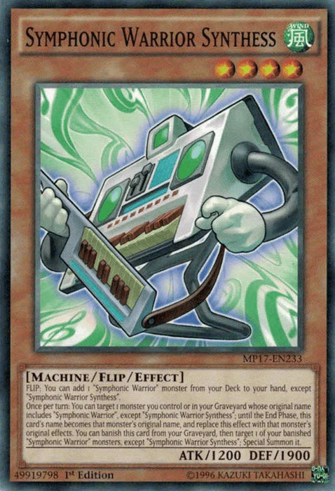 Symphonic Warrior Synthess [MP17-EN233] Common - for just $0.10! 