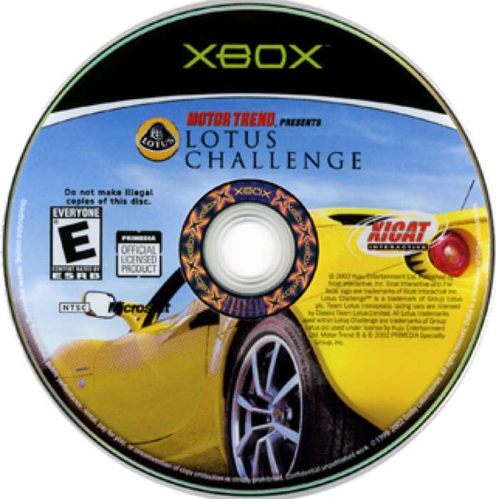 Motor Trend Presents Lotus Challenge – Xbox (XBOX) - for just $4.99! 