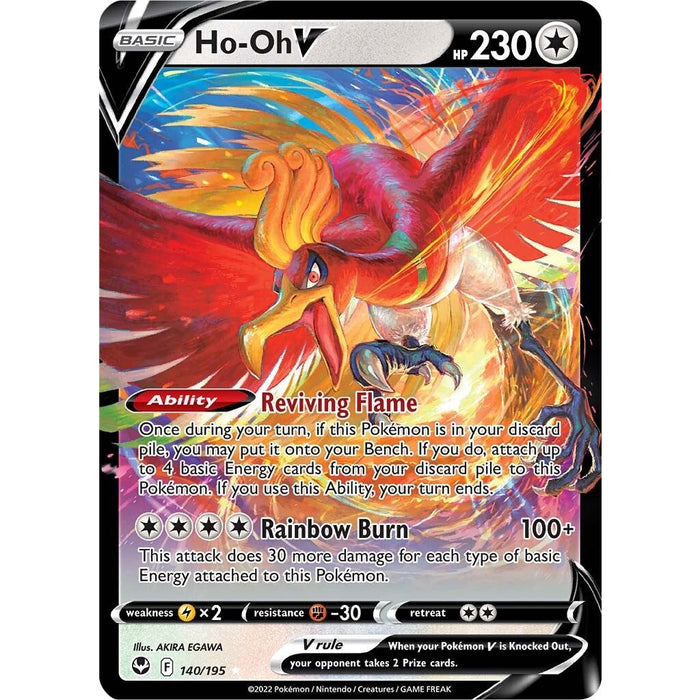 Ho-oh V (140/195) [Sword & Shield: Silver Tempest] - Just $0.38! Shop now at Retro Gaming of Denver