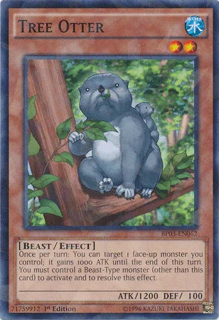 Tree Otter [BP03-EN062] Shatterfoil Rare - for just $0.35! 