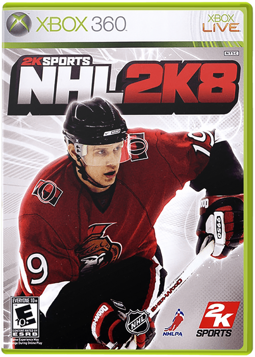 NHL 2K8 – Xbox 360 (X360) - for just $7.99! 