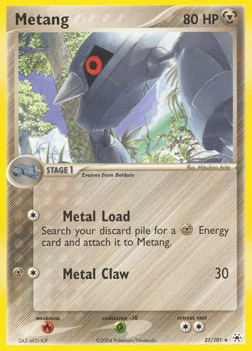 Metang (21/101) [EX: Hidden Legends] - for just $0.60! 