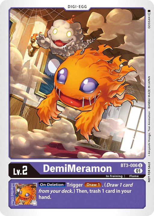 DemiMeramon [BT3-006] (Winner Pack New Awakening) [Release Special Booster Promos] - Just $2.60! Shop now at Retro Gaming of Denver