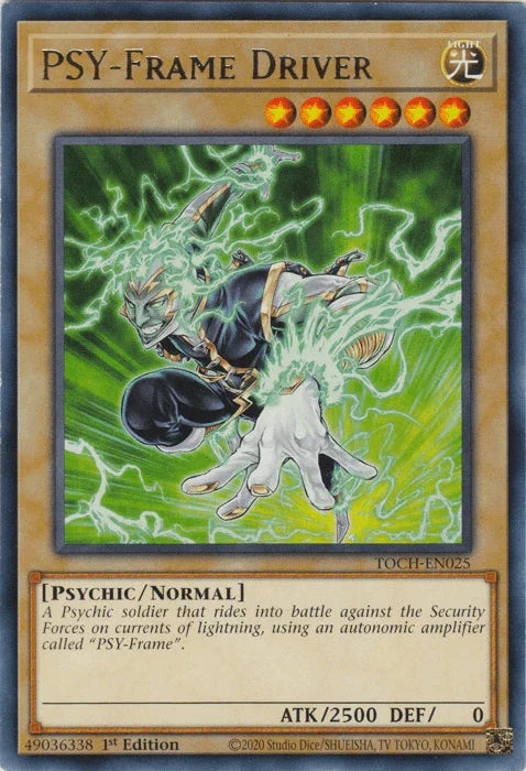 PSY-Frame Driver [TOCH-EN025] Rare - for just $0.10! 