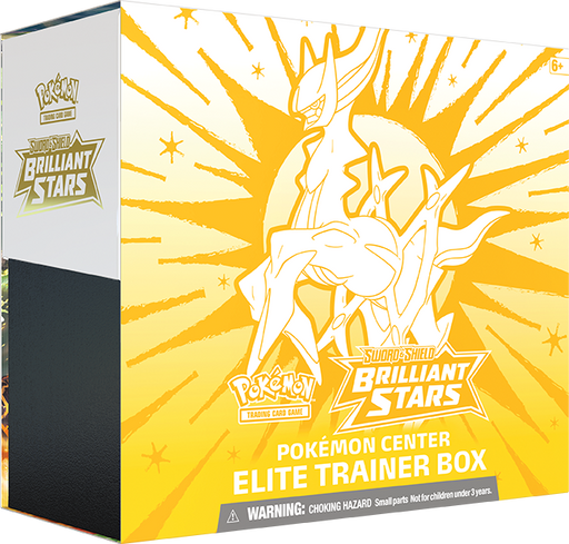 Sword & Shield: Brilliant Stars - Elite Trainer Box (Pokemon Center Exclusive) - for just $55! 