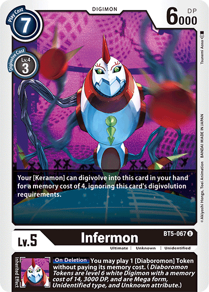 Infermon [BT5-067] [Battle of Omni] - Just $0.09! Shop now at Retro Gaming of Denver