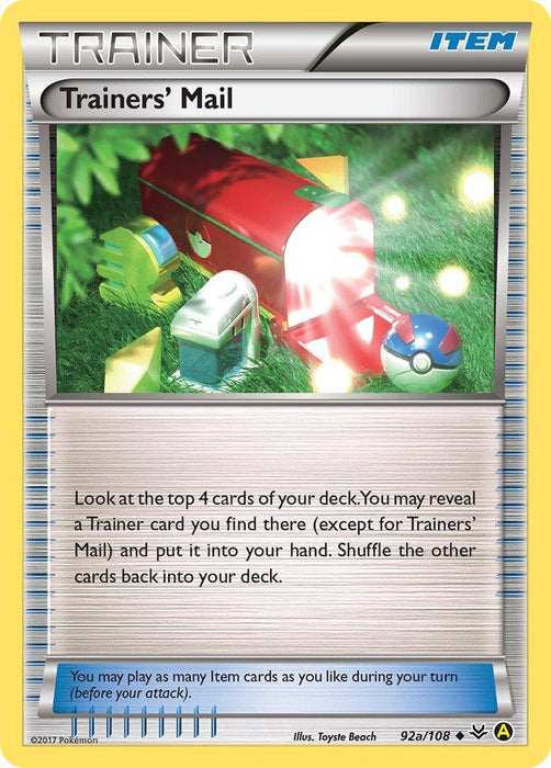 Trainers Mail (92a/108) [Alternate Art Promos] - for just $0.95! 