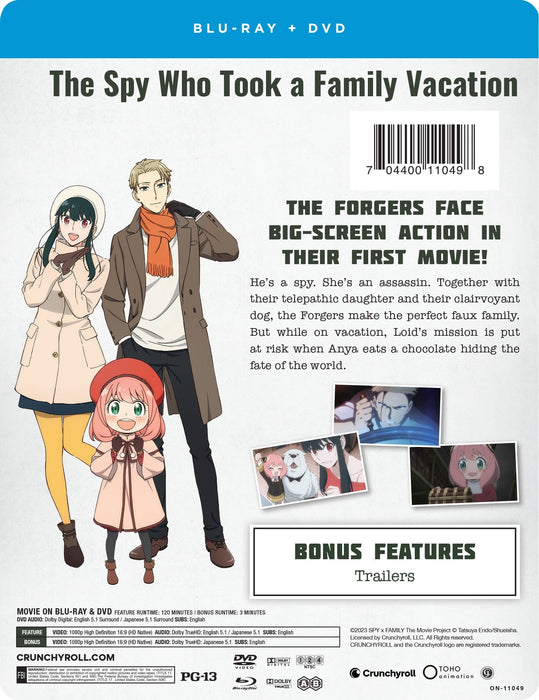 Spy x Family Code: White Movie (Blu-ray + DVD) - for just $32.99! 