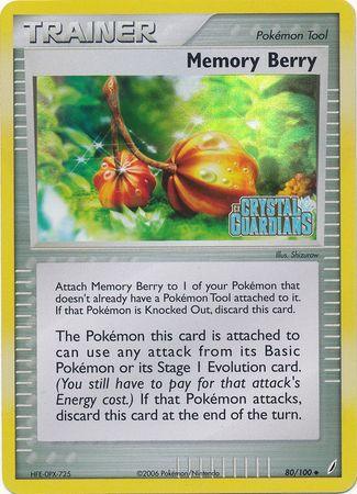 Memory Berry (80/100) (Stamped) [EX: Crystal Guardians] - for just $1.20! 