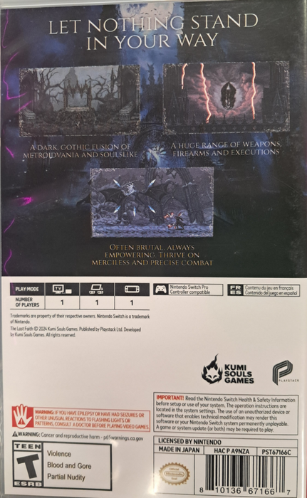 The Last Faith – Nintendo Switch (NS) - for just $42.99! 