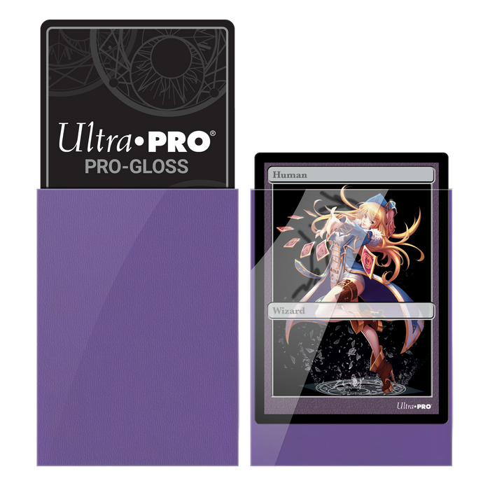 Ultra PRO: Small 60ct Sleeves - PRO-Gloss (Purple) - Just $0! Shop now at Retro Gaming of Denver