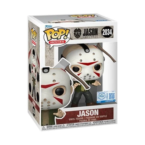 Funko Pop! 2034 Movies -Jason Universe - Jason with Axe Head Vinyl Figure - Entertainment Earth Exclusive - for just $16.99! 