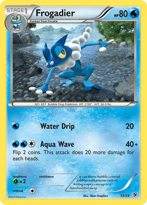 Frogadier (13/39) [XY: Kalos Starter Set] - for just $0.25! 