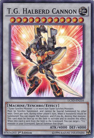 T.G. Halberd Cannon [LC5D-EN216] Super Rare - for just $2.40! 