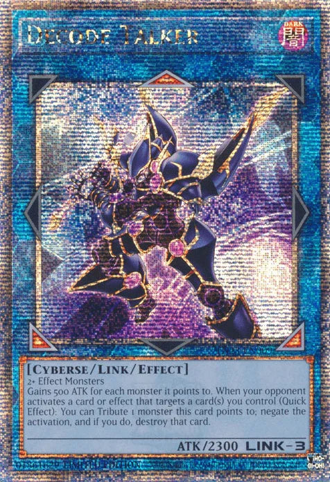 Decode Talker [TN23-EN009] Quarter Century Secret Rare - for just $0.25! 