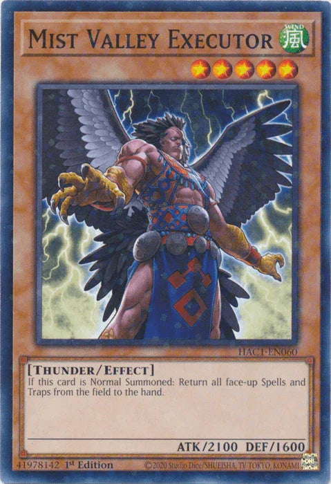 Mist Valley Executor (Duel Terminal) [HAC1-EN060] Common - for just $0.10! 