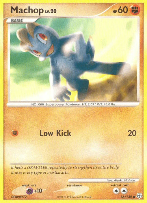 Machop (86/130) [Diamond & Pearl: Base Set] - for just $0.15! 