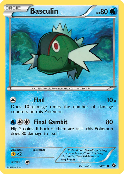 Basculin (24/98) [Black & White: Emerging Powers] - for just $0.15! 