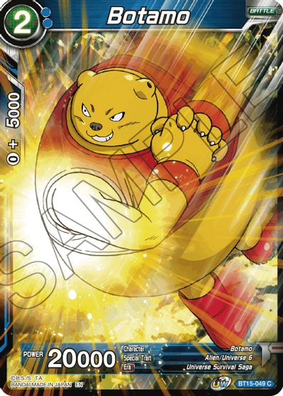 Botamo (BT15-049) [Saiyan Showdown] - for just $0.10! 