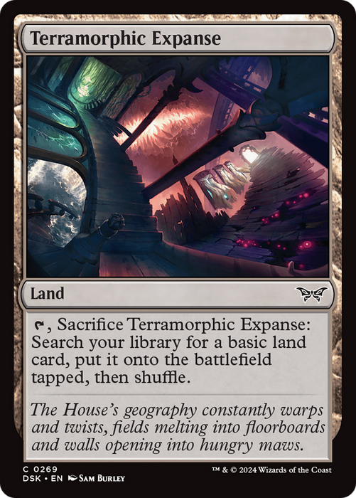 Terramorphic Expanse (DSK-269) - Duskmourn: House of Horror Foil - for just $0.07! 