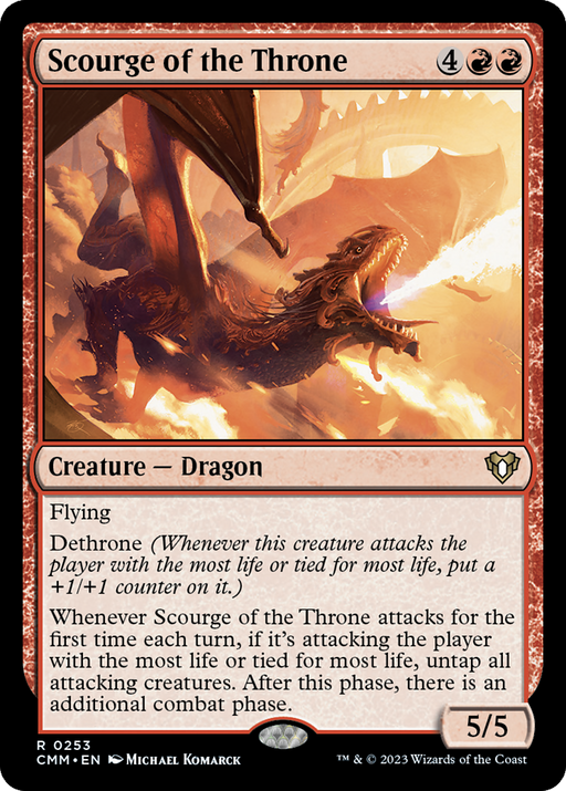 Scourge of the Throne (CMM-253) - Commander Masters - for just $0.11! 