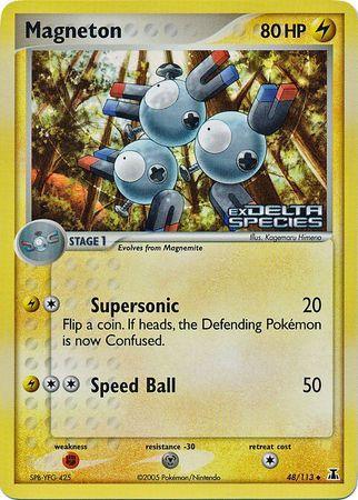 Magneton (48/113) (Stamped) [EX: Delta Species] - for just $8.20! 