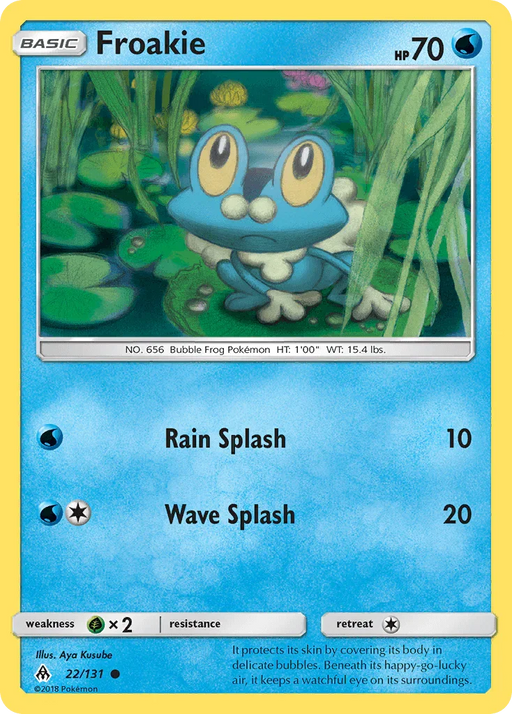 Froakie (22/131) [Sun & Moon: Forbidden Light] - for just $0.15! 