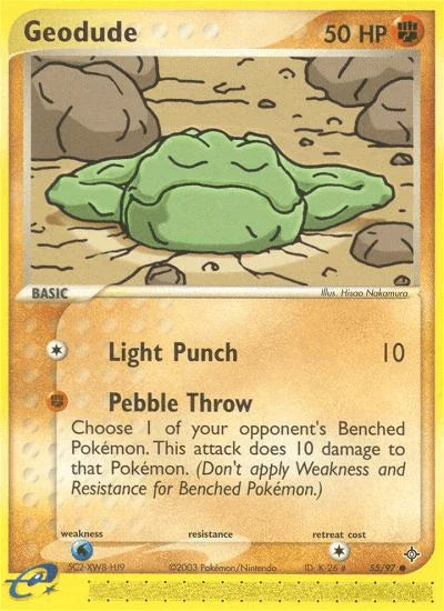 Geodude (55/97) [EX: Dragon] - for just $0.40! 
