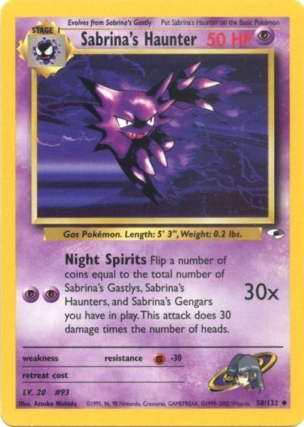 Sabrina's Haunter (58/132) [Gym Heroes Unlimited] - for just $5.30! 