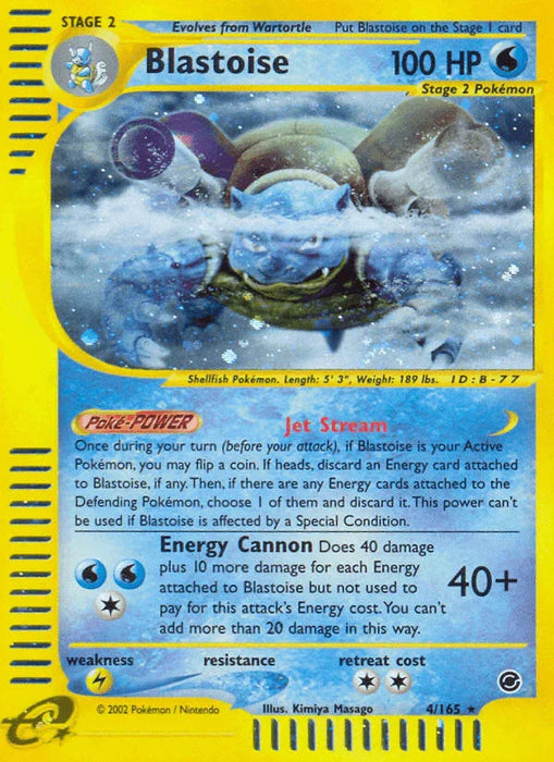 Blastoise (4/165) [Expedition: Base Set] - for just $138! 