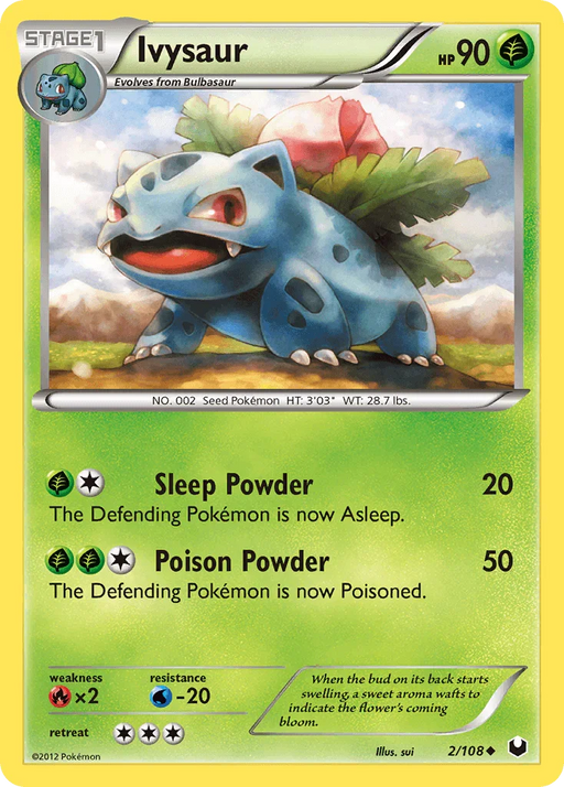 Ivysaur (2/108) [Black & White: Dark Explorers] - for just $3.90! 