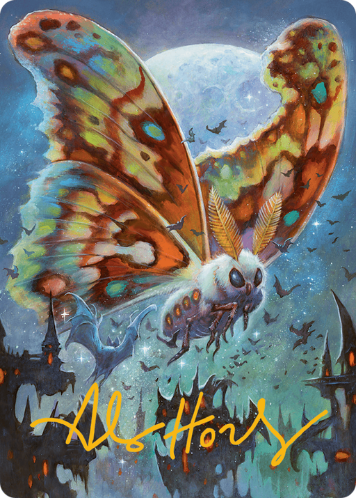 Luminous Broodmoth Art Card (Gold-Stamped Signature) [Bloomburrow Art Series] - Just $0.90! Shop now at Retro Gaming of Denver