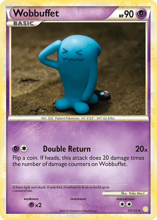 Wobbuffet (13/123) [HeartGold & SoulSilver: Base Set] - for just $8.40! 