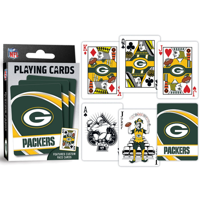 Green Bay Packers Playing Cards - 54 Card Deck - Just $6.99! Shop now at Retro Gaming of Denver