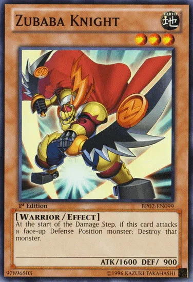 Zubaba Knight [BP02-EN099] Mosaic Rare - for just $0.10! 
