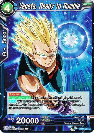 Vegeta, Ready to Rumble (BT11-053) [Vermilion Bloodline 2nd Edition] - for just $0.15! 