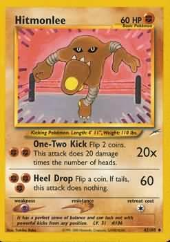 Hitmonlee (42/105) [Neo Destiny Unlimited] - for just $0.85! 