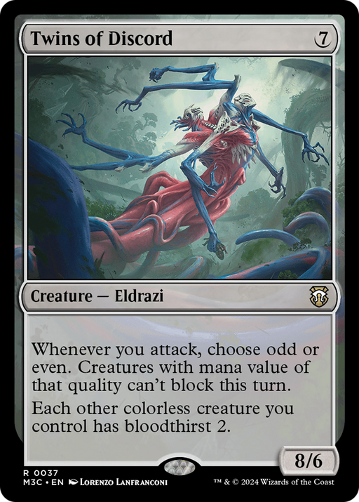 Twins of Discord (M3C-037) - Modern Horizons 3 Commander - for just $0.11! 
