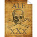 Pirate Ale Single Self Adhesive Label - License and Royalty Free for Film Use - for just $3! 