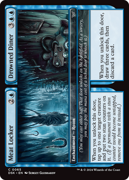 Meat Locker // Drowned Diner (DSK-065) - Duskmourn: House of Horror Foil - for just $0.02! 