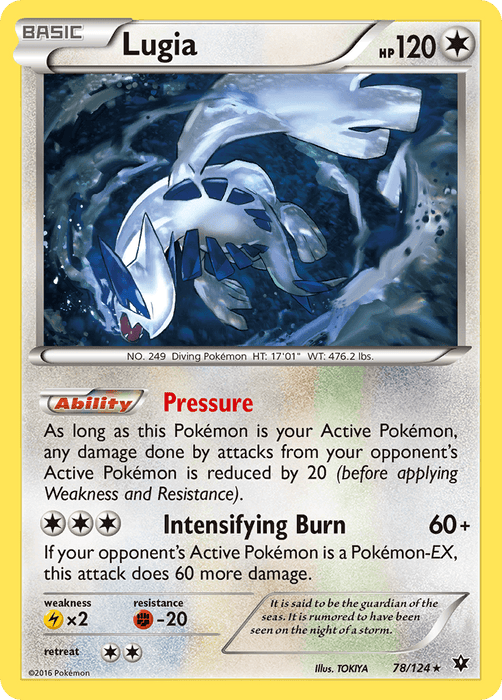 Lugia (78/124) [XY: Fates Collide] - for just $0.65! 