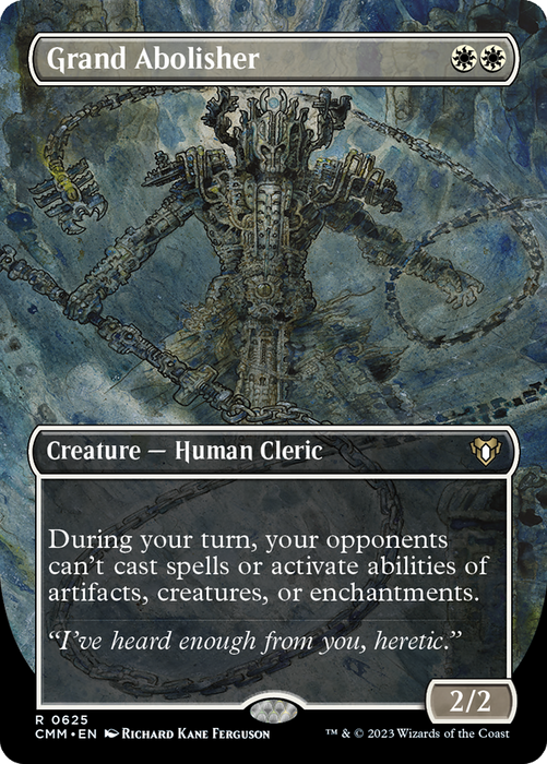 Grand Abolisher (CMM-625) - Commander Masters (Borderless) - for just $7.17! 
