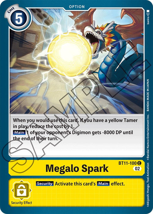 Megalo Spark [BT11-100] [Dimensional Phase] - Just $0.09! Shop now at Retro Gaming of Denver