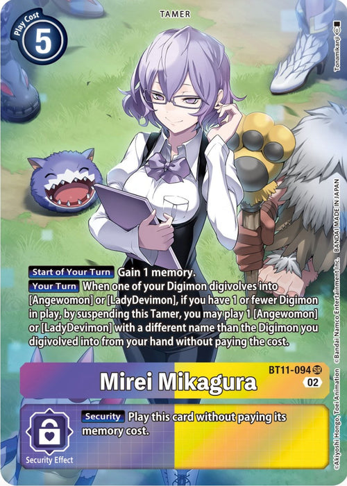 Mirei Mikagura [BT11-094] (Alternate Art) [Dimensional Phase] - Just $7.20! Shop now at Retro Gaming of Denver