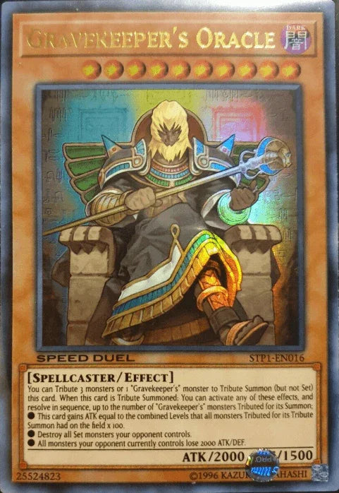 Gravekeeper's Oracle [STP1-EN016] Ultra Rare - for just $1.65! 