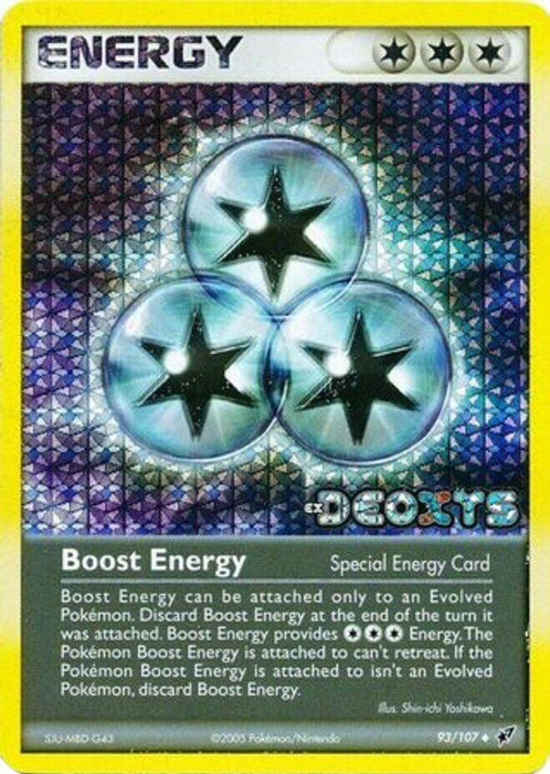 Boost Energy (93/107) (Stamped) [EX: Deoxys] - for just $2.80! 
