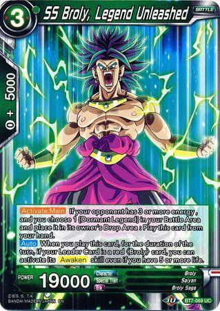 SS Broly, Legend Unleashed (BT7-069) [Assault of the Saiyans] - for just $0.10! 